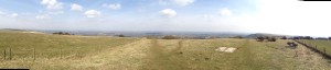 Looking north from Ditchling Beacon